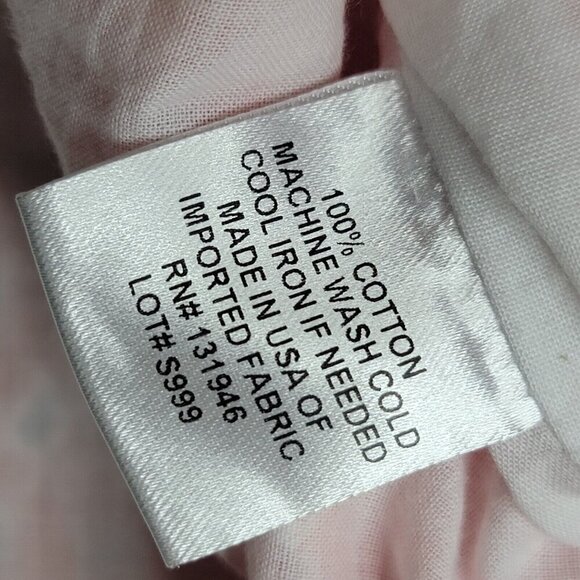 Jude Connally 100% Cotton Orange White Geometric Sleeveless Dress Size S - Picture 12 of 12